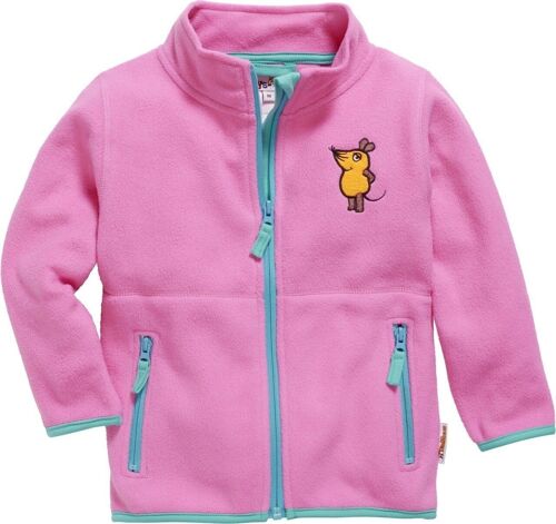 Fleece-Jacke DIE MAUS -pink