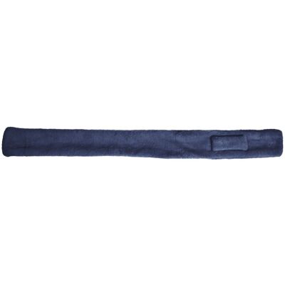 Cuddly fleece scarf -navy