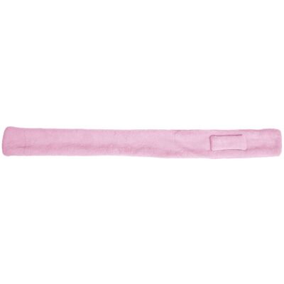 Morbida sciarpa in pile - rosa