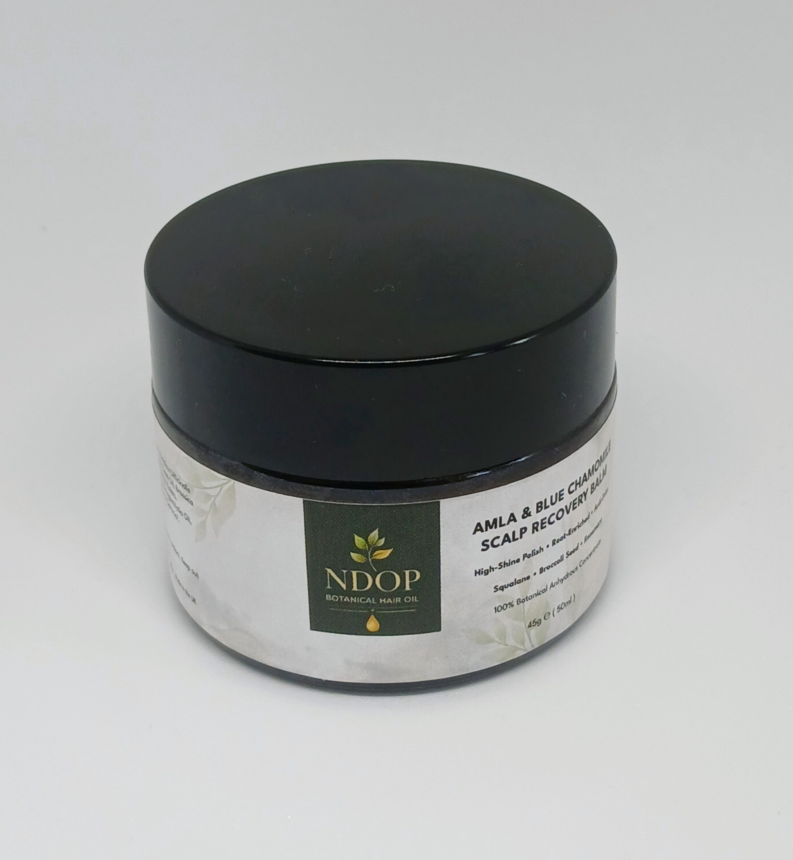 Bálsamo reparador capilar de amla y manzanilla azul, de acondicionamiento profundo/hidratante y alto brillo.