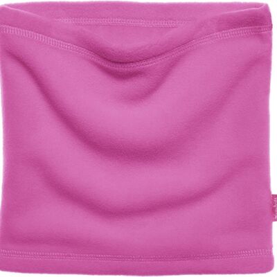 Fleece tube scarf -pink