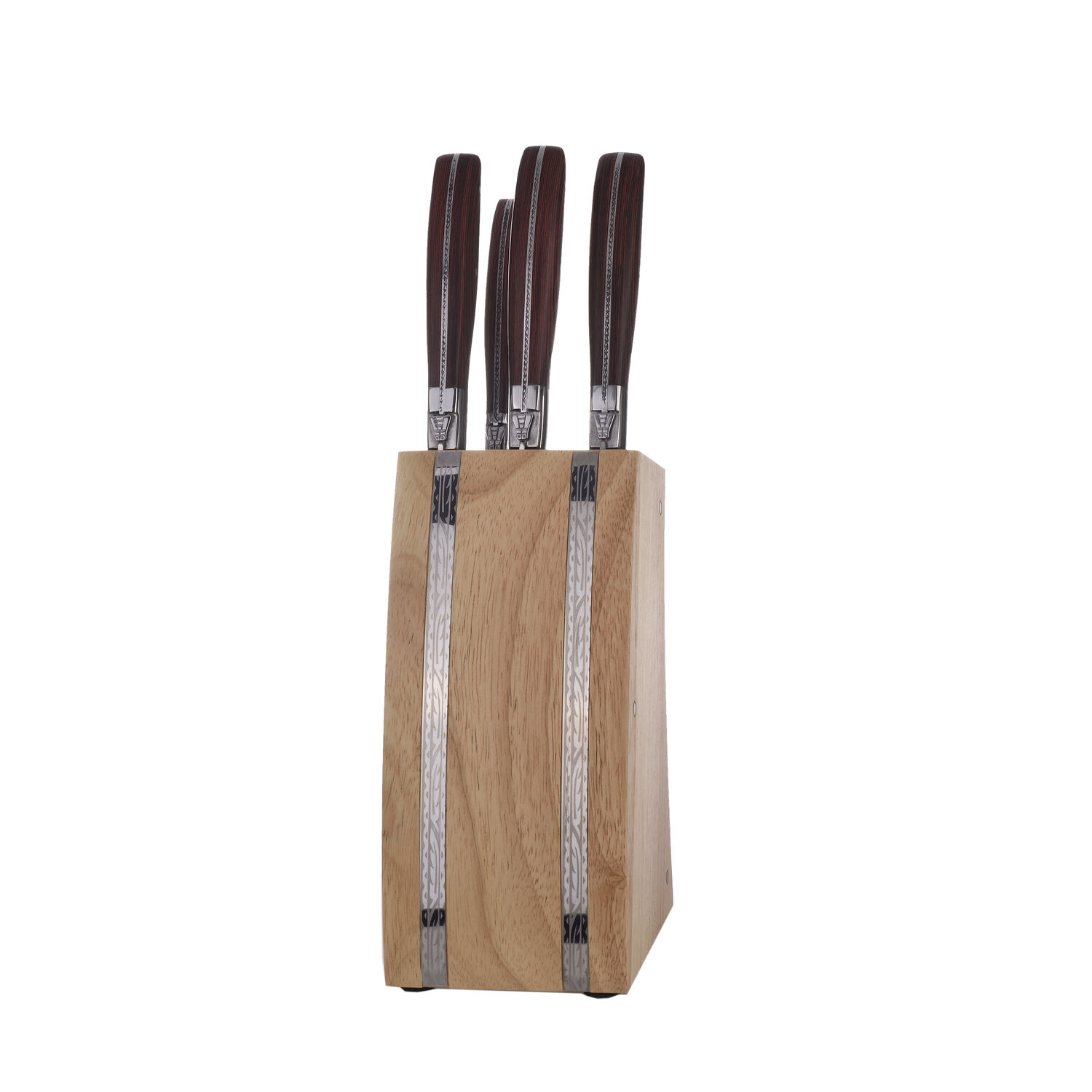 Laguiole Heritage Kochmesserblock (4-teilig)