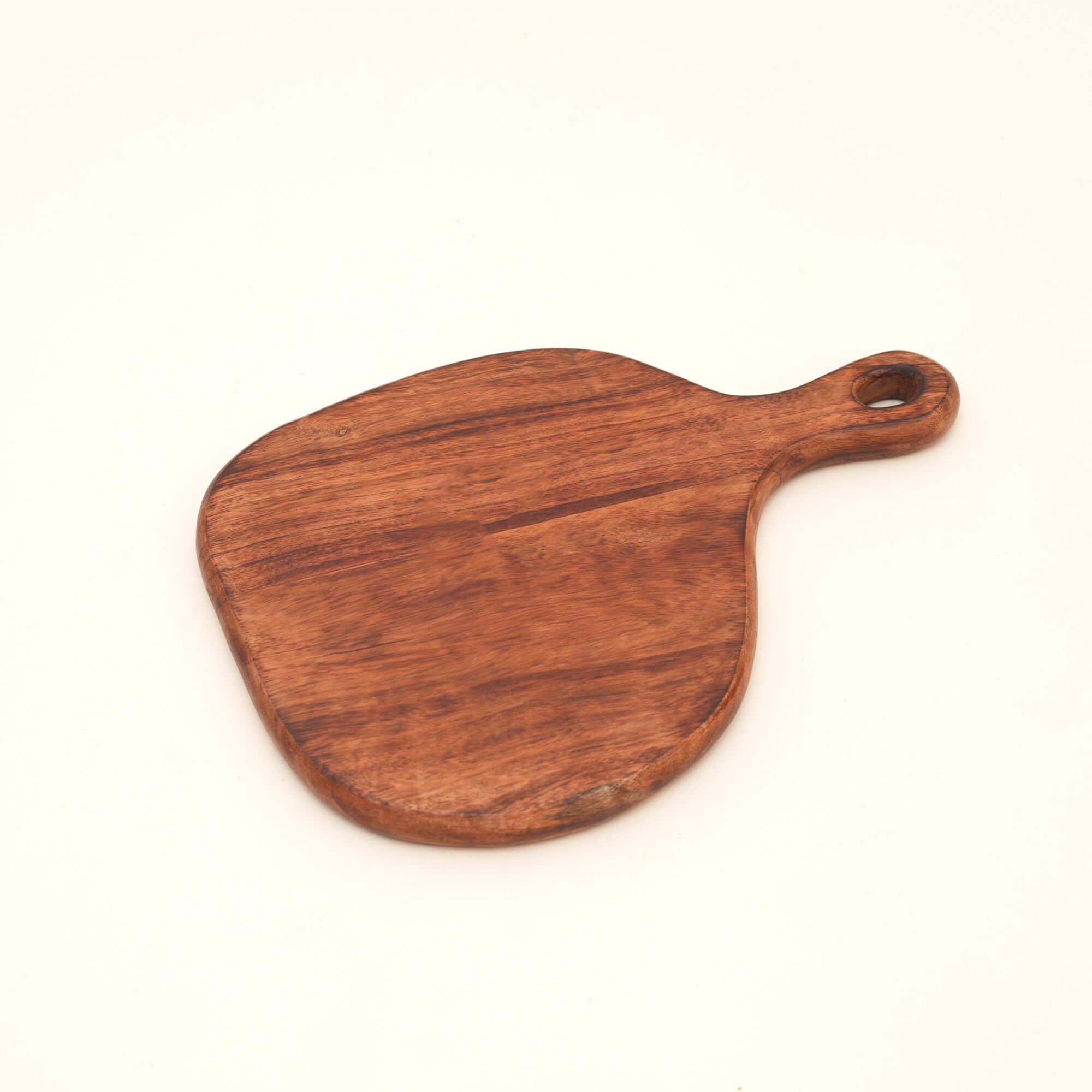 Rustic Loop Chopping Board in Acacia Wood 22x32 cm