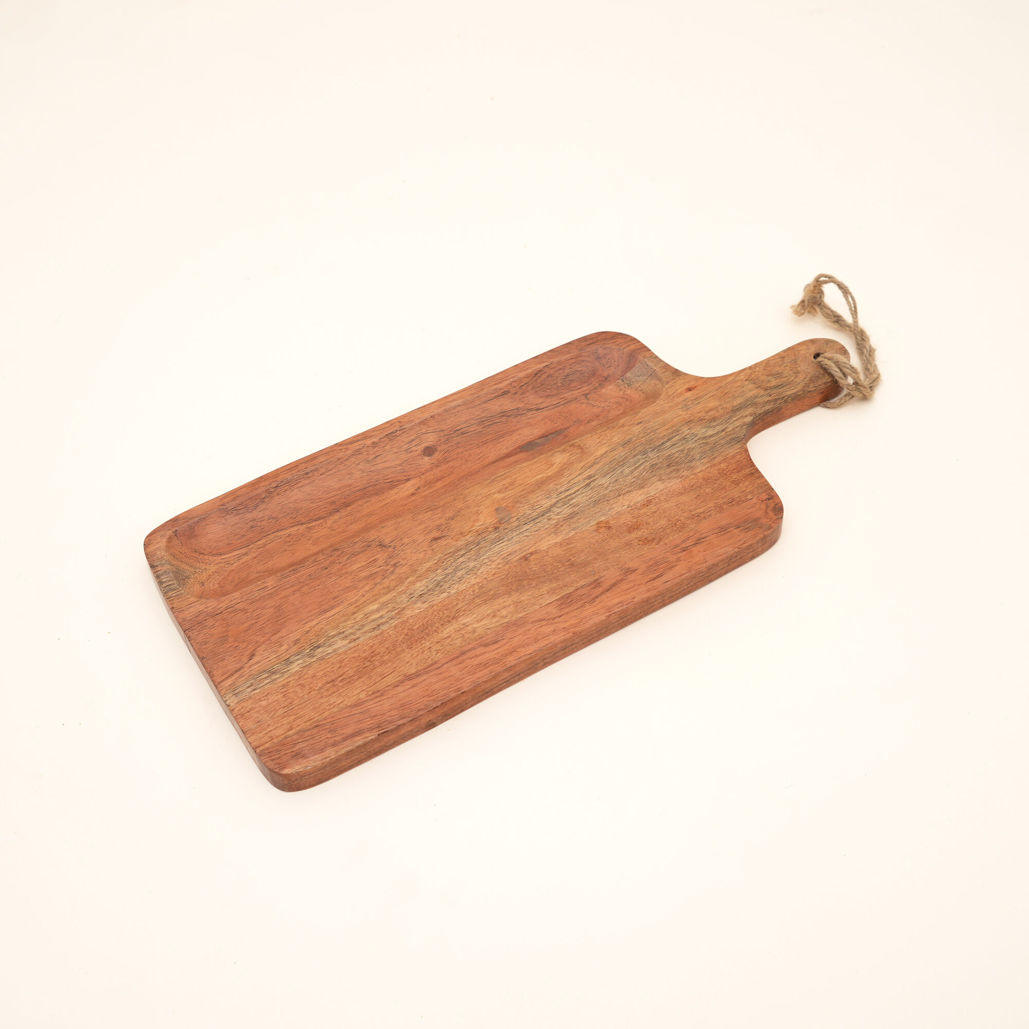 Classic Acacia Wood Chopping Board with Handle 20x45cm