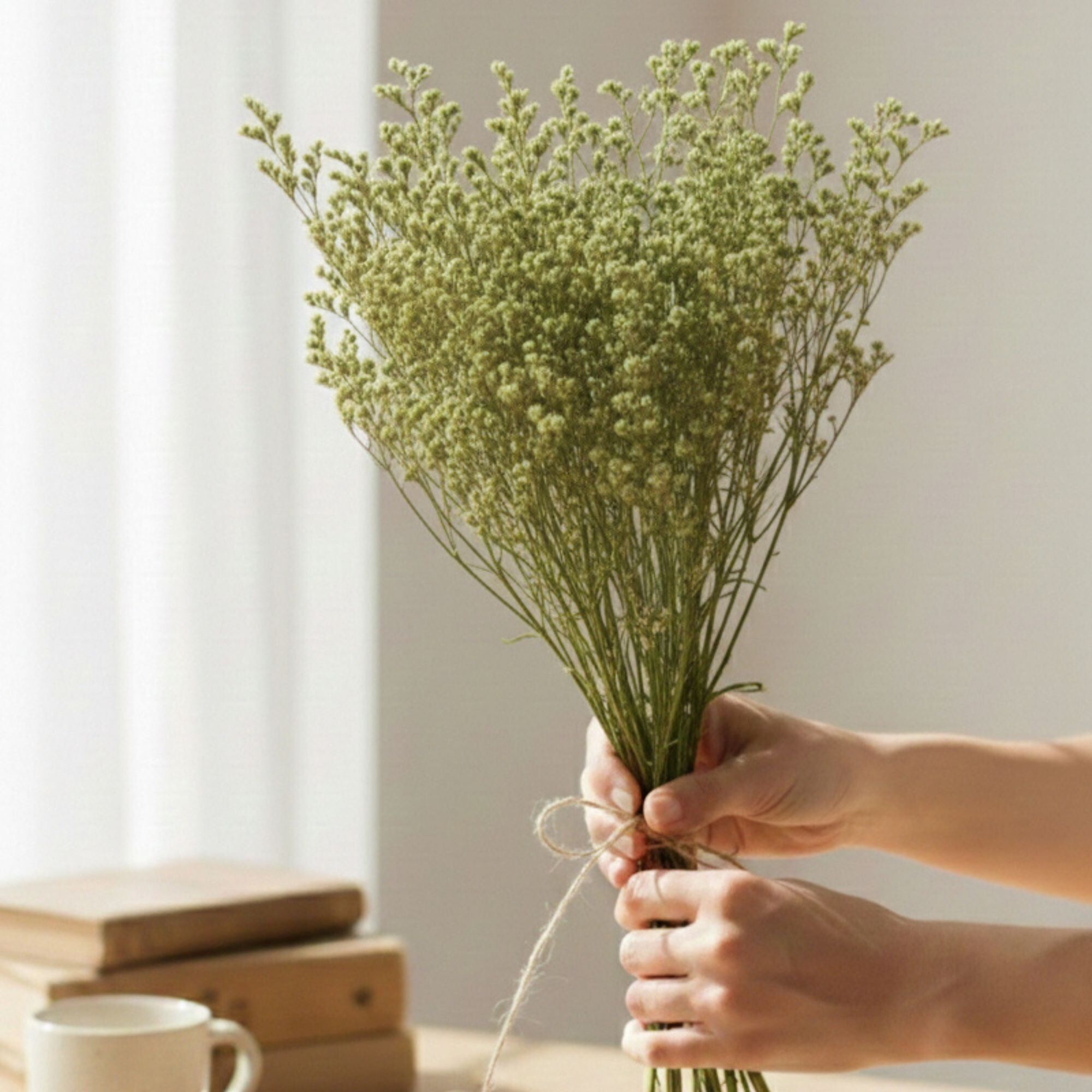 120g Natural Dried Flower Bouquet (Colours Available)