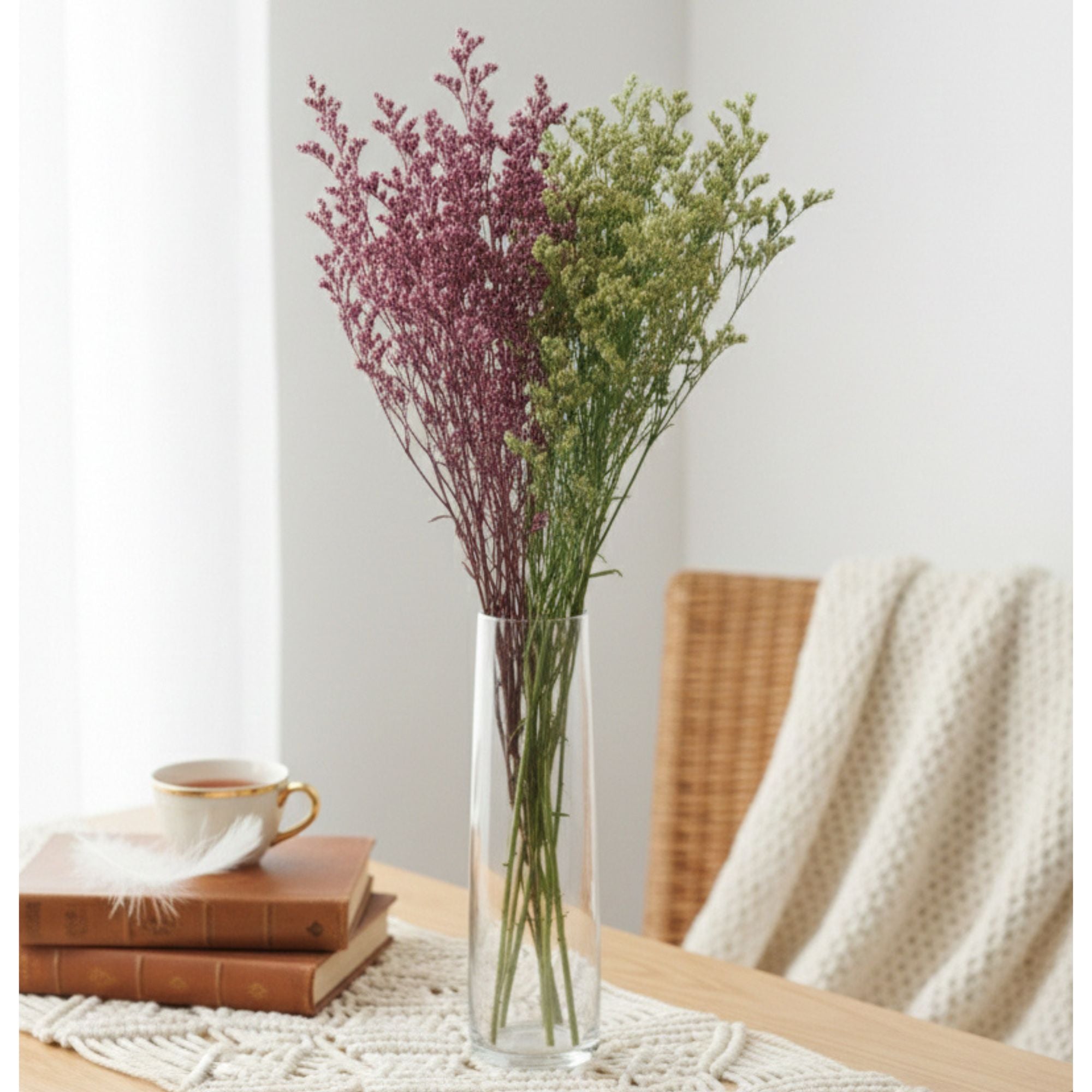 120g Natural Dried Flower Bouquet (Colours Available)