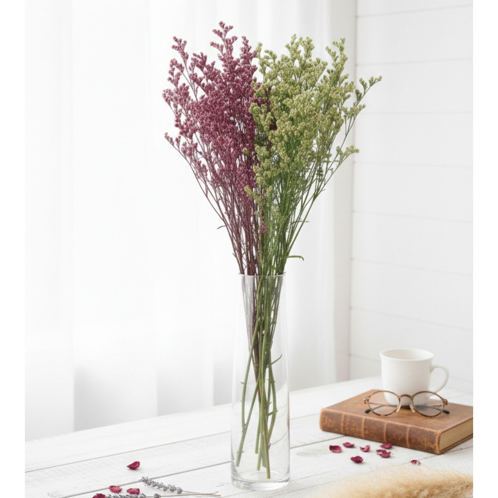 120g Natural Dried Flower Bouquet (Colours Available)