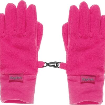 Finger-Handschuh Fleece -pink