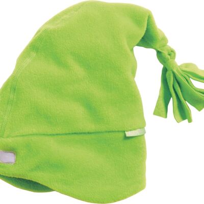 Fleece pointed cap - green