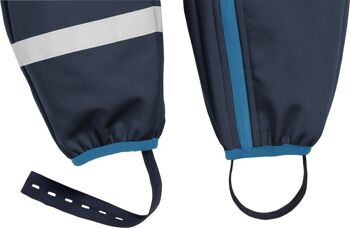 Salopette softshell - marine 2