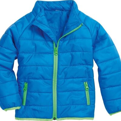 Quilted outdoor jacket - blue