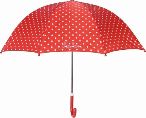 Regenschirm Punkte -rot