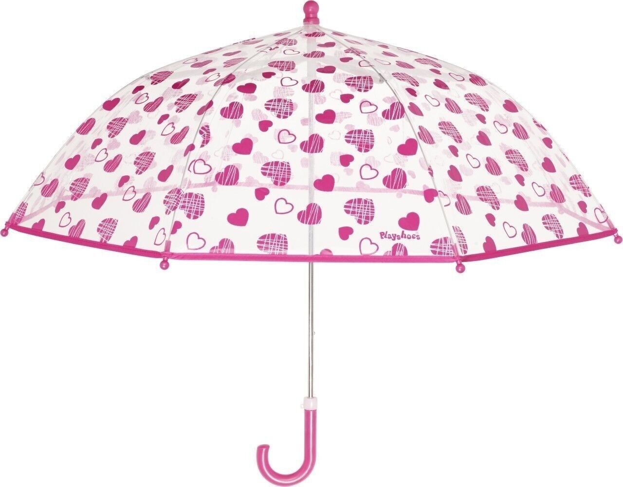 Umbrella hearts -transparent