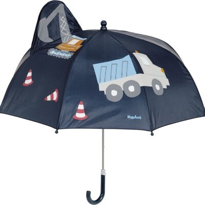 Cantiere ombrello 3D - marino