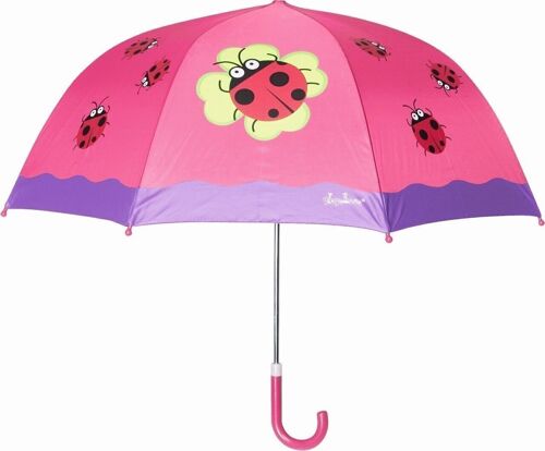 Regenschirm Glückskäfer -pink