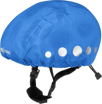 Housse de pluie pour casques de vélo - bleu 1