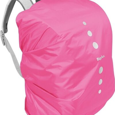 Rain cover for backpack -pink
