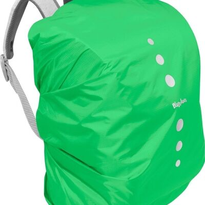 Rain cover for backpack - green
