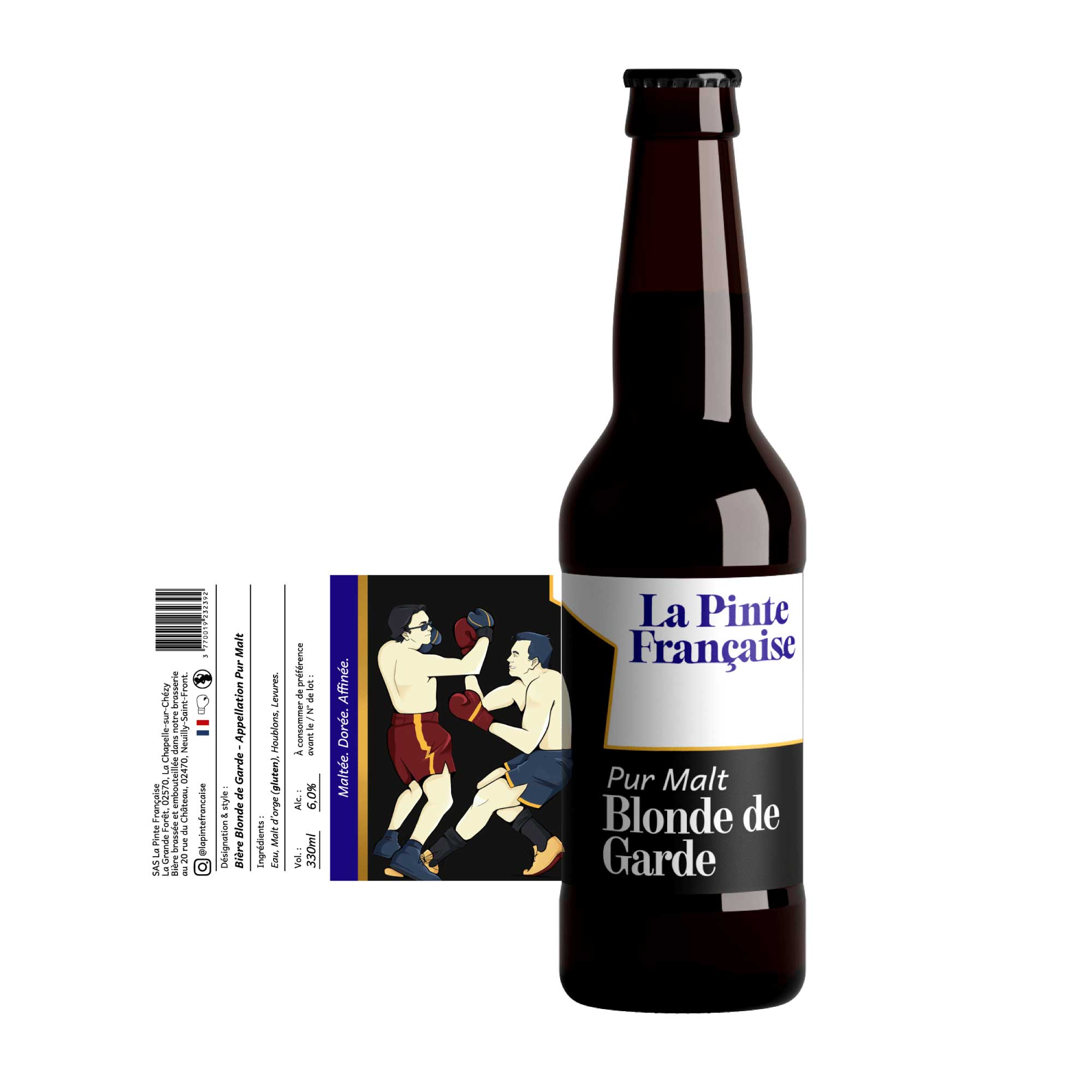 Blonde de Garde Beer - Pure Malt (33cl)