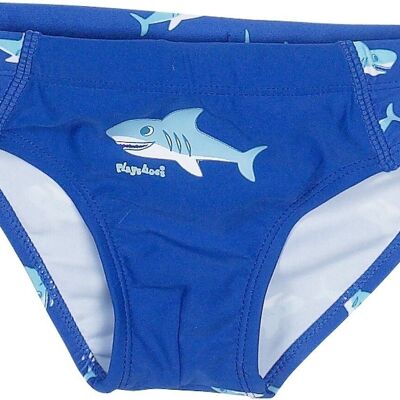 Costume da bagno con protezione UV Shark - blu