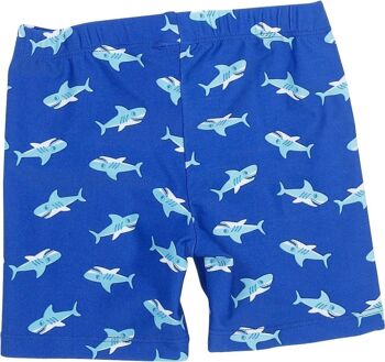 Short anti-UV Shark -bleu 2