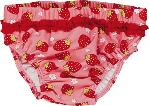 UV-Schutz Windelhose Erdbeeren -rosa