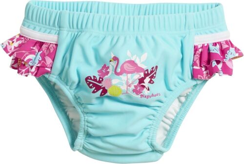 UV-Schutz Windelhose Flamingo -türkis