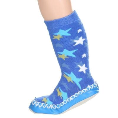Zapatilla estrellas -azul