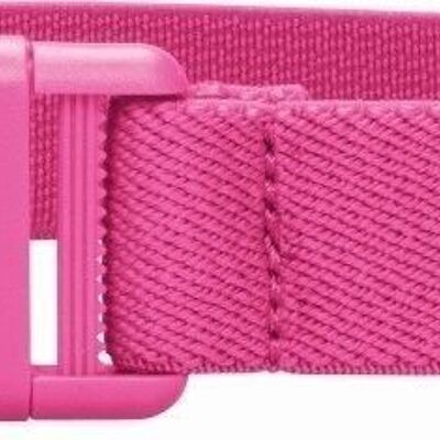 Elastic belt, uni-pink clasp
