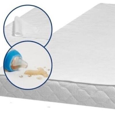 Molleton bed insert 50x90 cm 2 pack - white