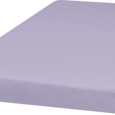 Drap housse jersey 60x120 cm - lilas