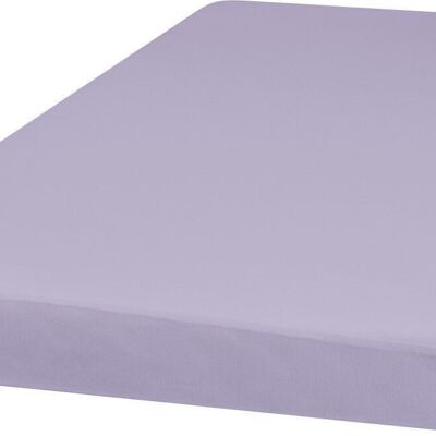 Jersey fitted sheet 60x120 cm - lilac