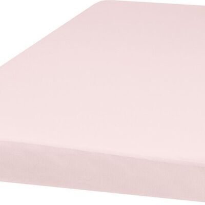 Jersey-Spannbettlaken 60x120 cm -rosa