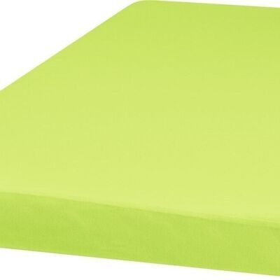 Drap housse jersey 60x120 cm - vert