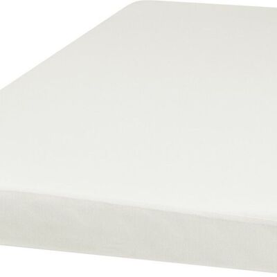 Jersey fitted sheet 100x200 cm - white