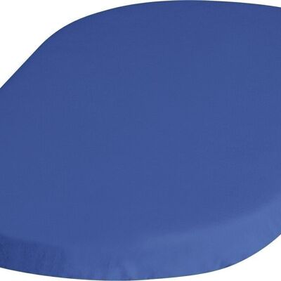 Jersey fitted sheet 40x70 cm - blue