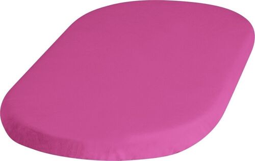 Jersey-Spannbettlaken 40x70 cm -pink