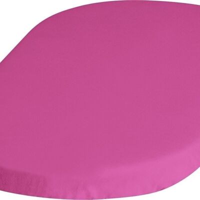 Jersey fitted sheet 40x70 cm -pink