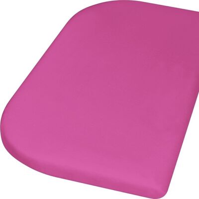 Jersey-Spannbettlaken 81x42+10 cm -pink