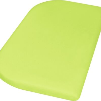 Jersey fitted sheet 81x42+10 cm - green