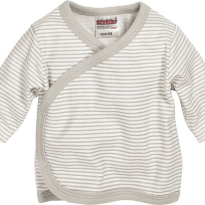 Maglia a maniche lunghe con righe -natura