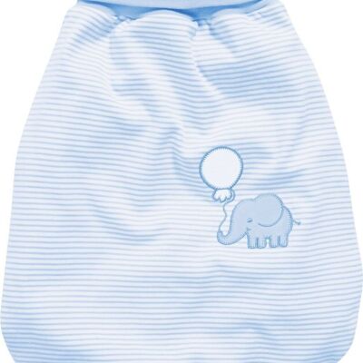 Rompersack Interlock Elephant -blue