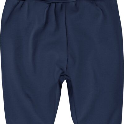 Pantalon bébé interlock -marine