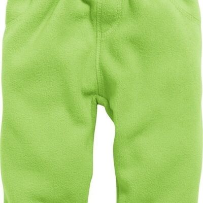 Bloomer bébé polaire avec ceinture tricotée - vert