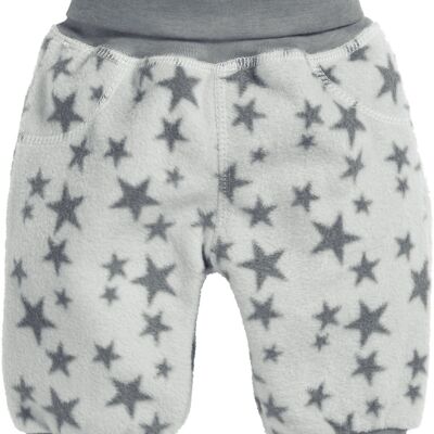 Stelle in pile Bloomers con cintura in maglia - grigio