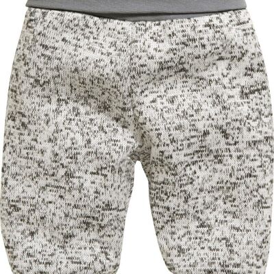 Bloomers knitted fleece with knitted waistband -grey