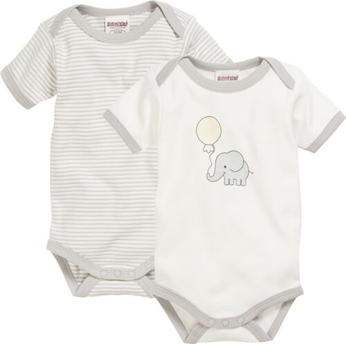Body 1/4-Arm 2er Pack Elefant -natur