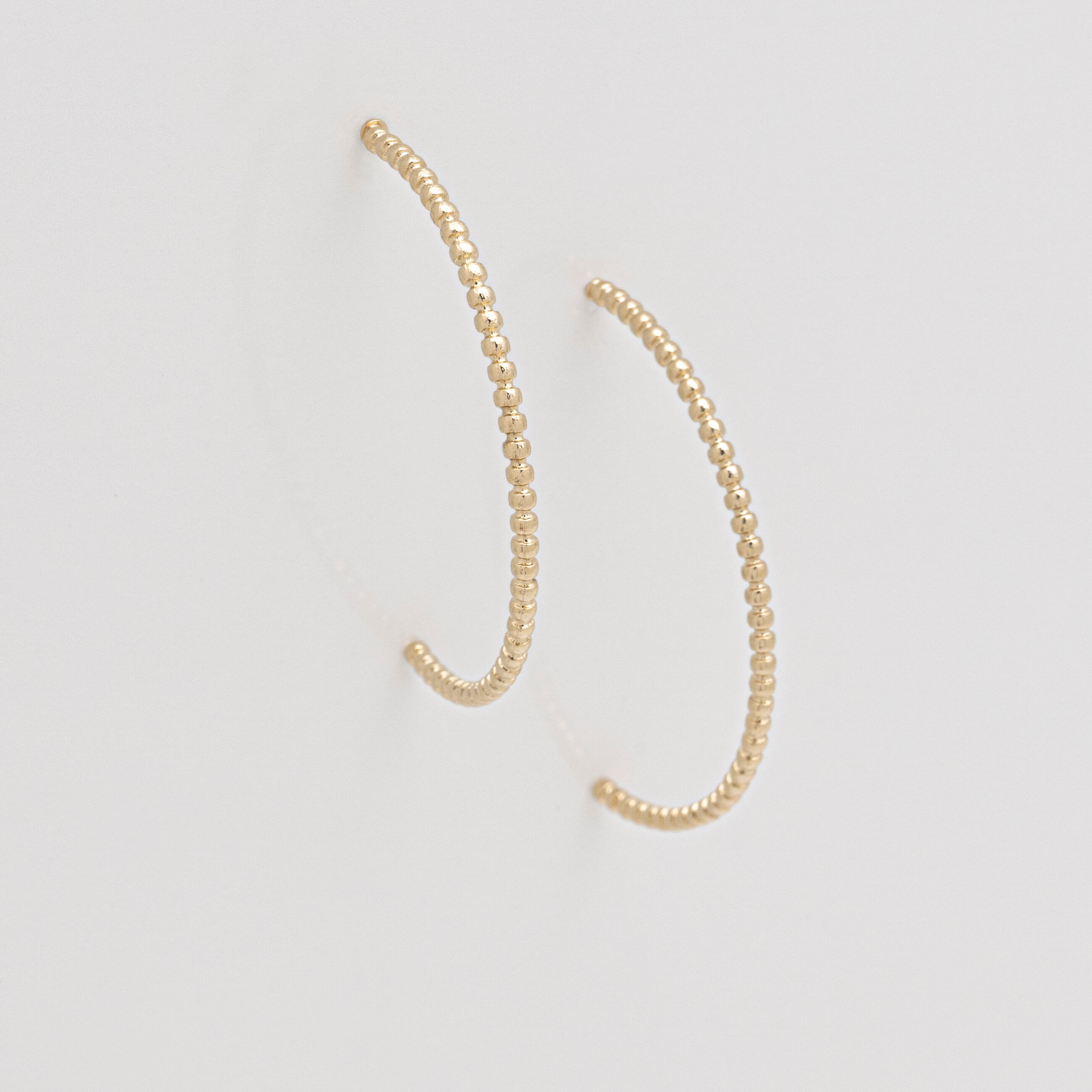 Créoles CIRCLE Mini Billes