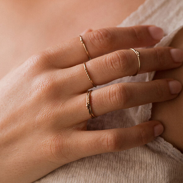 Bague CIRCLE 6 billes