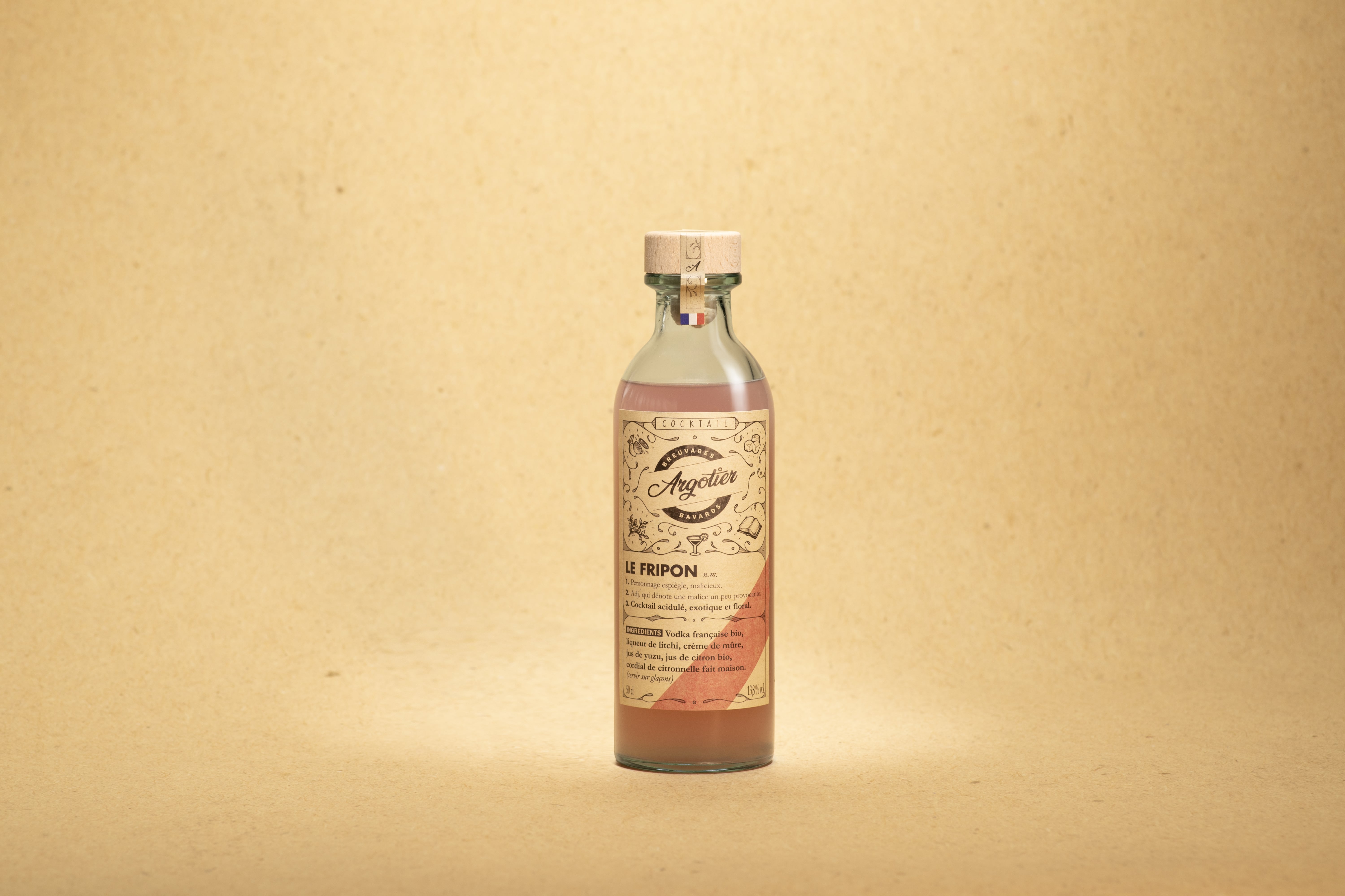 Cocktail artisanal prêt-à-boire (VODKA) - LE FRIPON 20CL